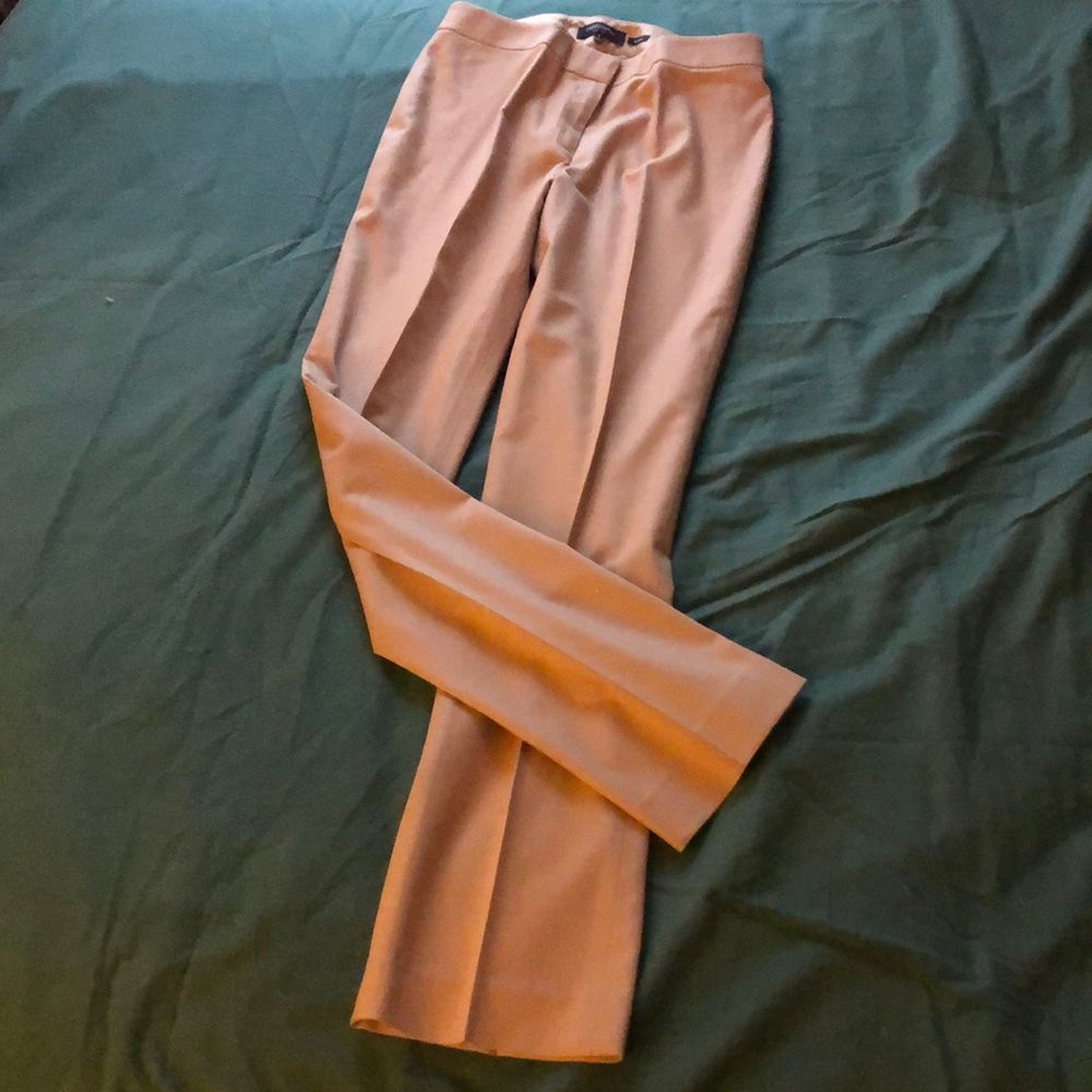 NWT Tan Lafayette 148 New York Dress Pants